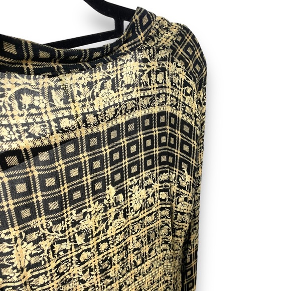 Free People Plaid Floral Caravan Top - Picture 6 of 11